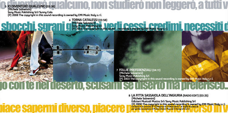 Caparezza Epocalisse - Booklet alternativo
