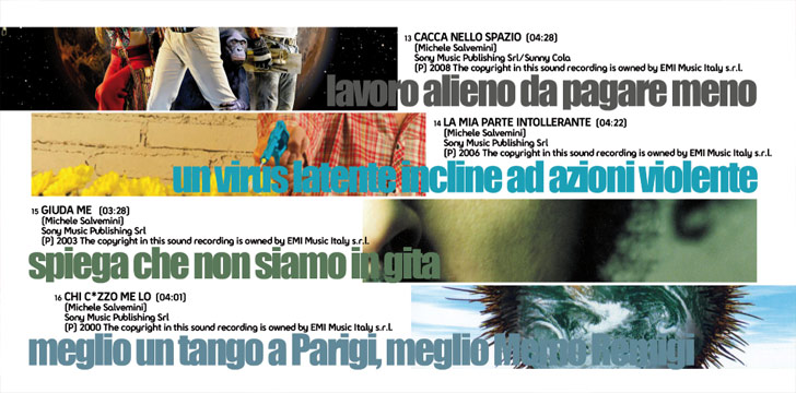 Caparezza Epocalisse - Booklet alternativo