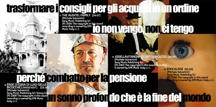 Caparezza Epocalisse - Booklet alternativo