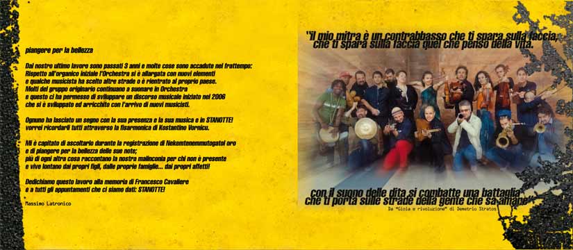 Orchestra di Via Padova - Stanotte!