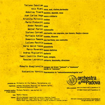 Orchestra di Via Padova - Stanotte!